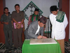 Dokumentasi Peresmian Pembangunan Masjid Al Muhajirin Cigantang Kecamatan Mangkubumi 5