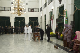 Dokumentasi Pelantikan Drs. H. Budi Budiman dan Drs. H. Muhammad Yusuf sebagai Wali Kota dan Waki...